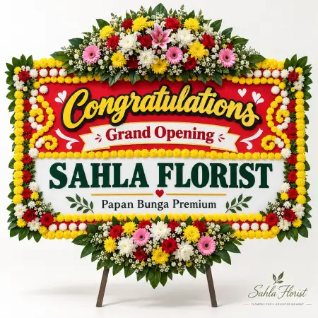 Papan Bunga Ucapan Selamat Pejaten