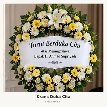 Krans Bunga Duka Pejaten